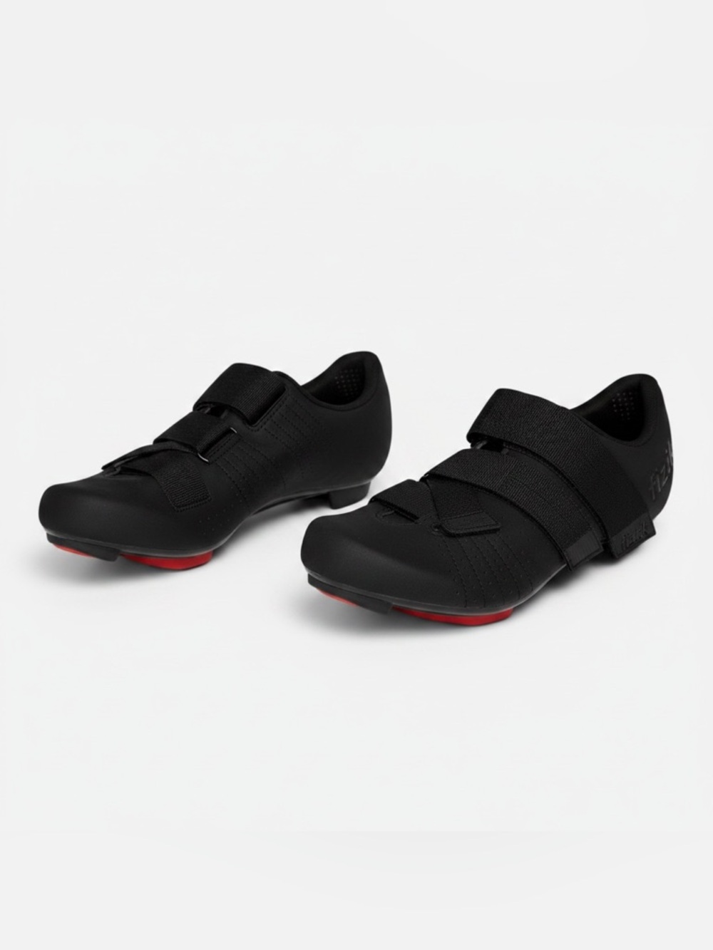 Fizik Tempo Powerstrap R5 Road Cycling Shoes Black EU 42 US 9 Clipless 3 bolt